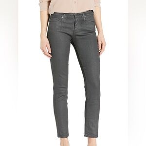 AG Adriano Goldschmied Women's Prima Mid Rise Cigarette Fit Ankle Jean